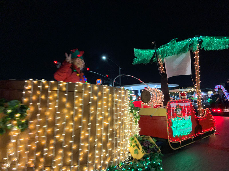 Rocking Vat Parade Float